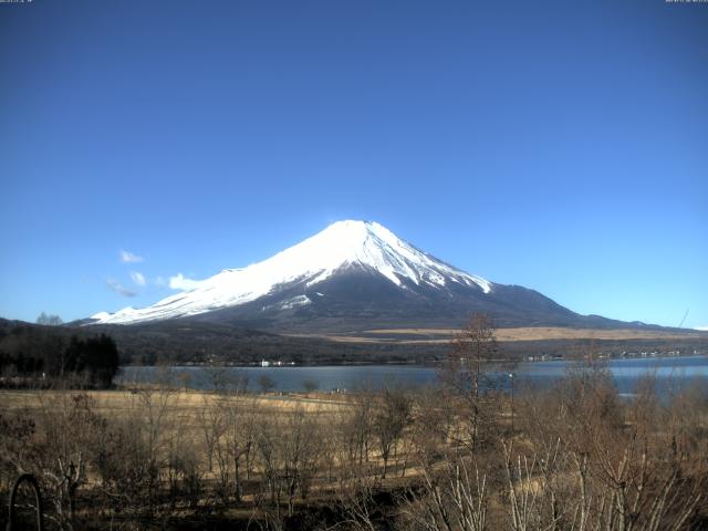 山中湖からの富士山