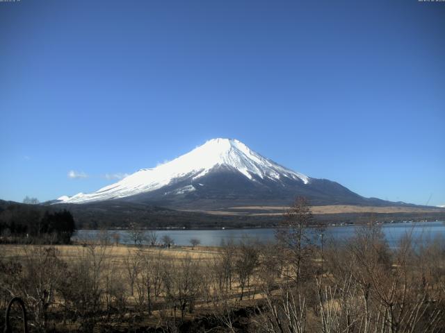 山中湖からの富士山