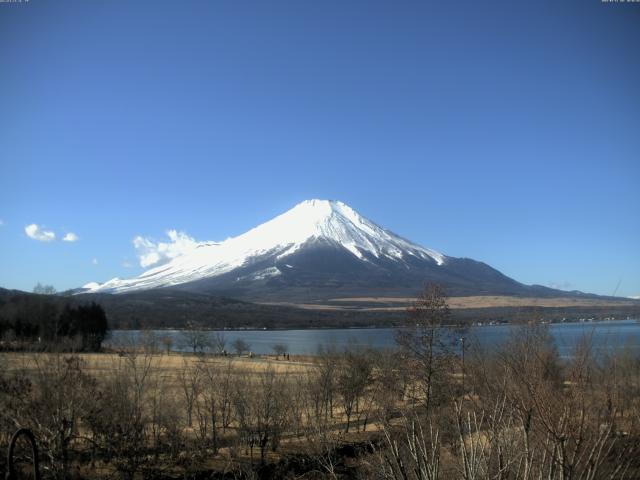 山中湖からの富士山