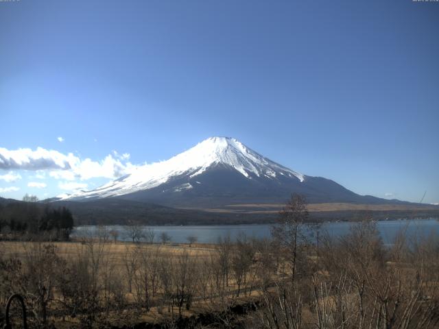 山中湖からの富士山