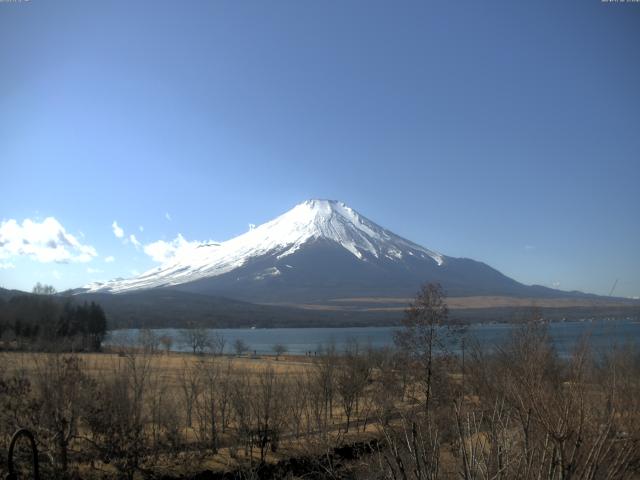 山中湖からの富士山