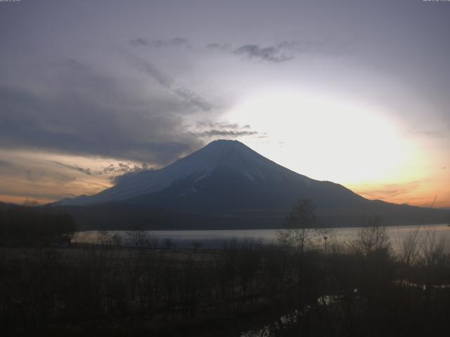 山中湖からの富士山