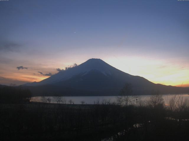 山中湖からの富士山