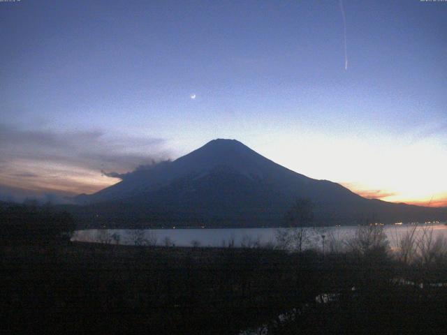 山中湖からの富士山