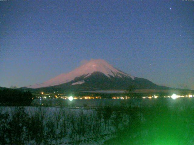 山中湖からの富士山