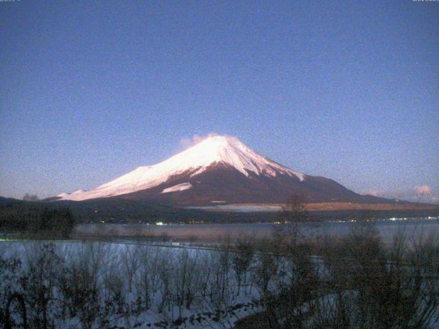 山中湖からの富士山