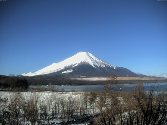 山中湖からの富士山