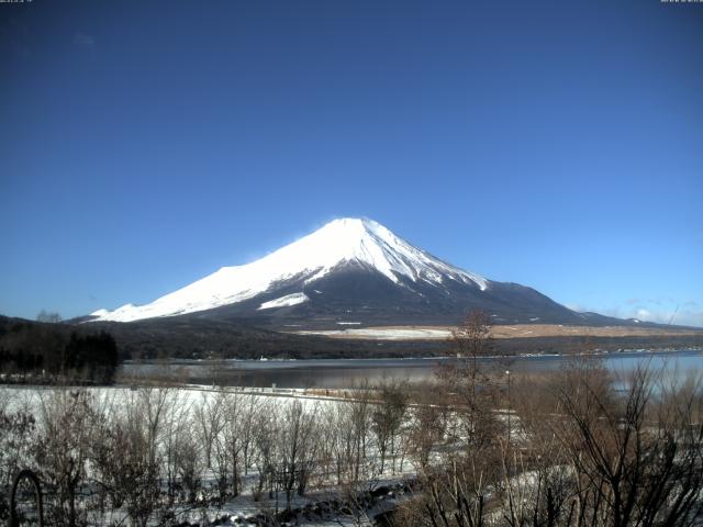 山中湖からの富士山