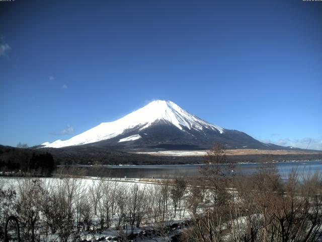 山中湖からの富士山