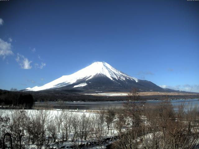 山中湖からの富士山