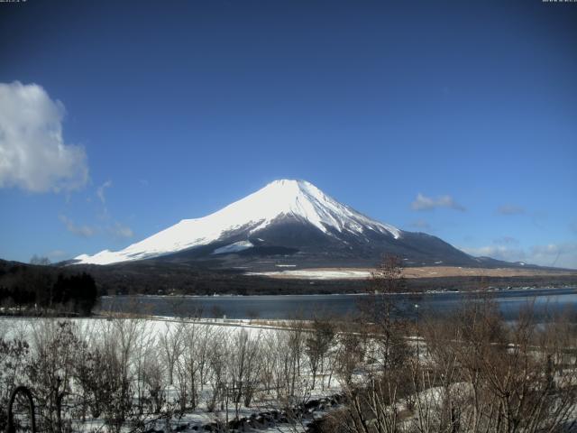 山中湖からの富士山