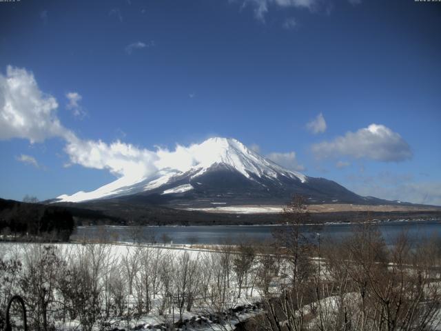 山中湖からの富士山