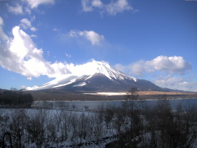 山中湖からの富士山