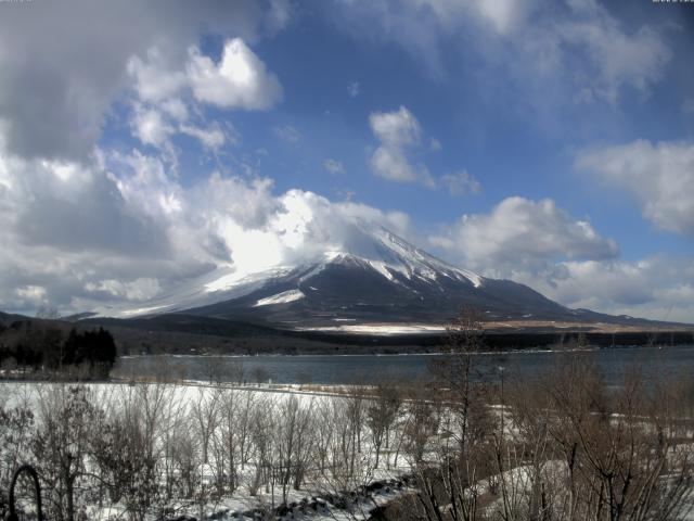 山中湖からの富士山