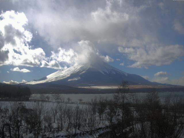 山中湖からの富士山