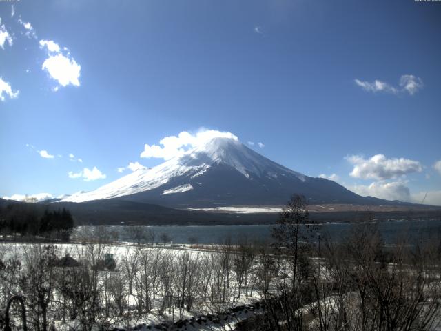 山中湖からの富士山