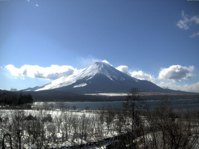 山中湖からの富士山