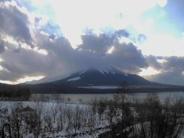 山中湖からの富士山