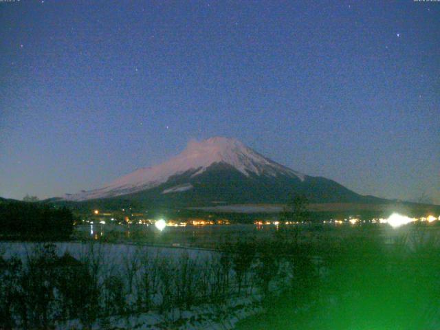 山中湖からの富士山