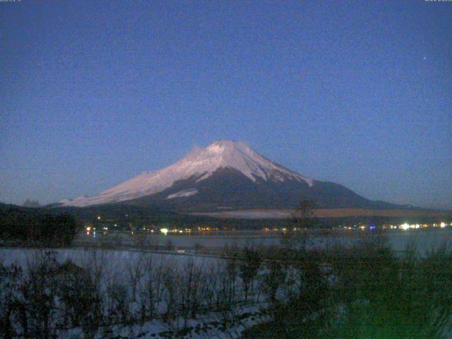 山中湖からの富士山