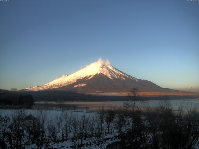 山中湖からの富士山