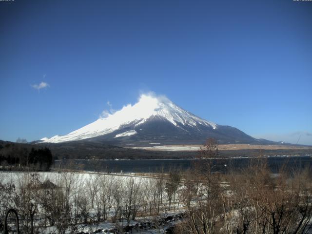 山中湖からの富士山