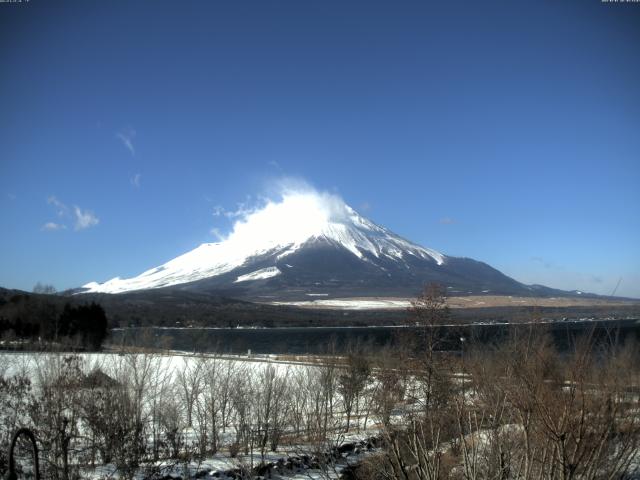 山中湖からの富士山