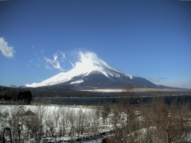 山中湖からの富士山