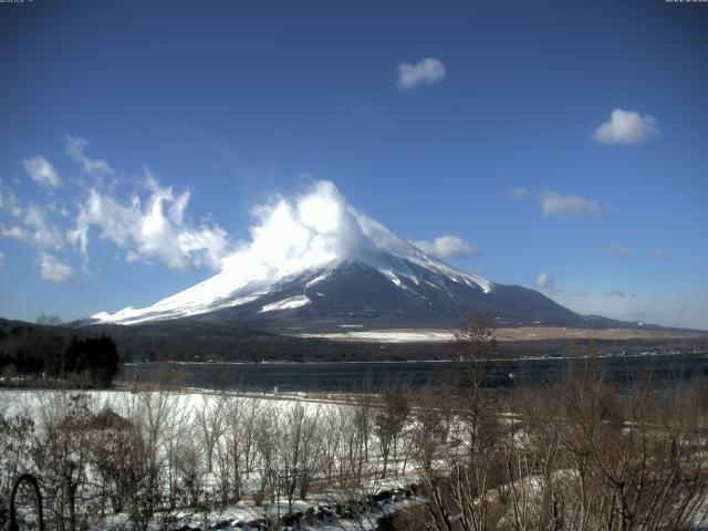 山中湖からの富士山