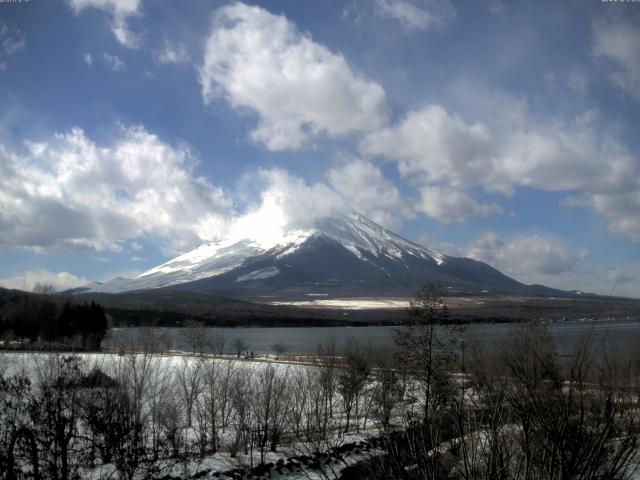 山中湖からの富士山