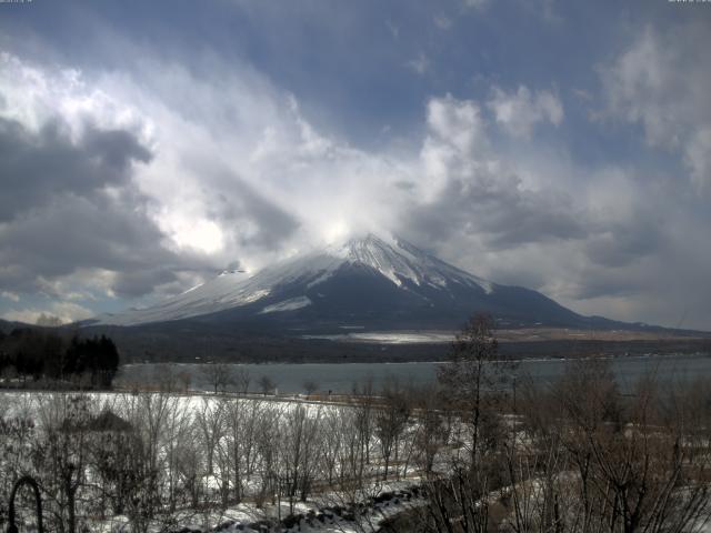 山中湖からの富士山