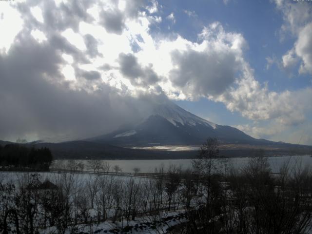 山中湖からの富士山