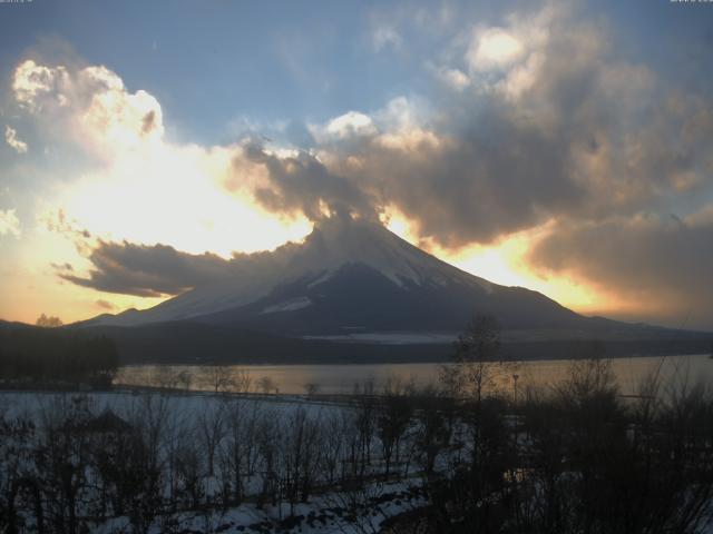 山中湖からの富士山