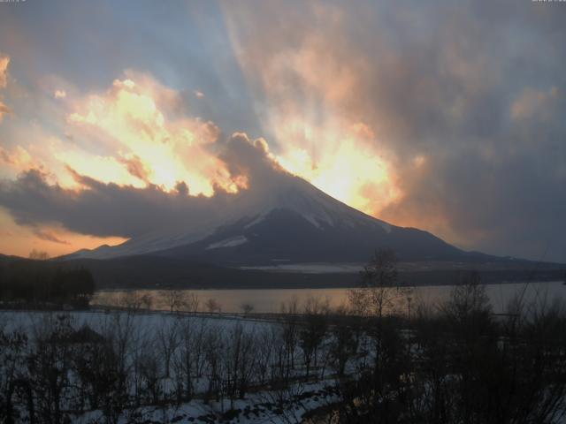 山中湖からの富士山