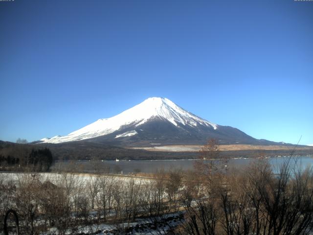 山中湖からの富士山