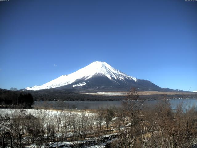 山中湖からの富士山