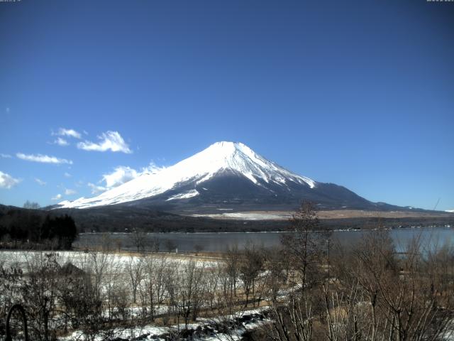 山中湖からの富士山