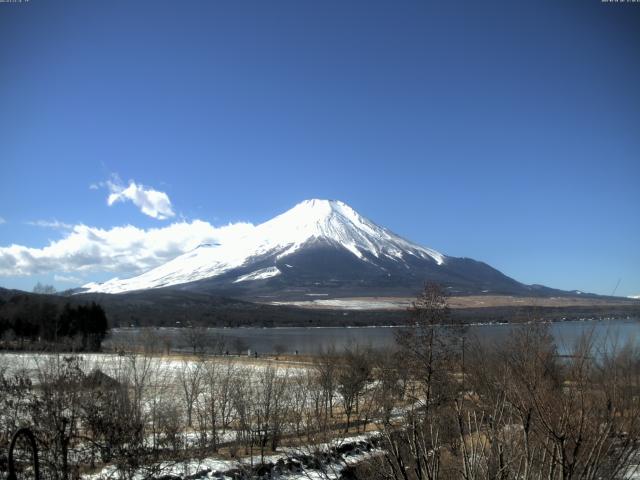 山中湖からの富士山