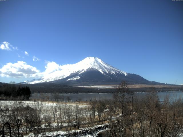 山中湖からの富士山