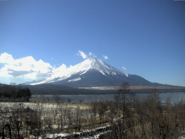 山中湖からの富士山