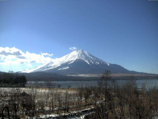 山中湖からの富士山