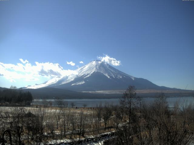 山中湖からの富士山