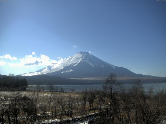 山中湖からの富士山