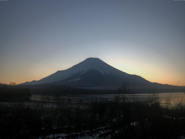 山中湖からの富士山