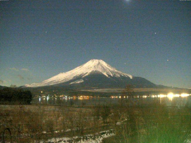 山中湖からの富士山