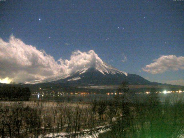 山中湖からの富士山