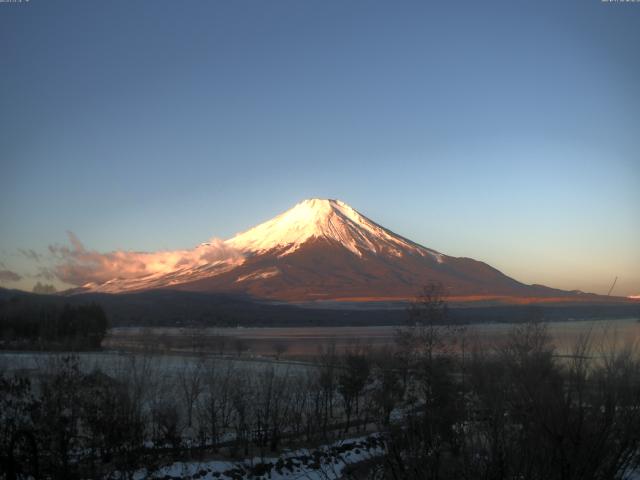 山中湖からの富士山