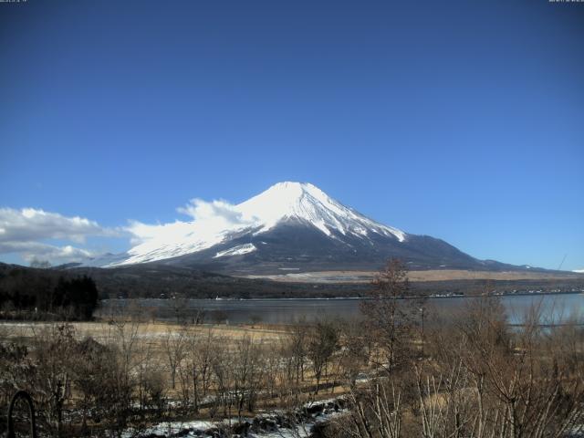 山中湖からの富士山