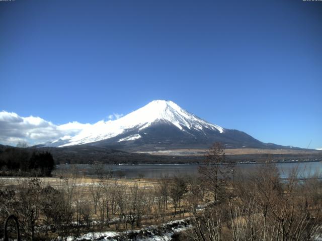 山中湖からの富士山