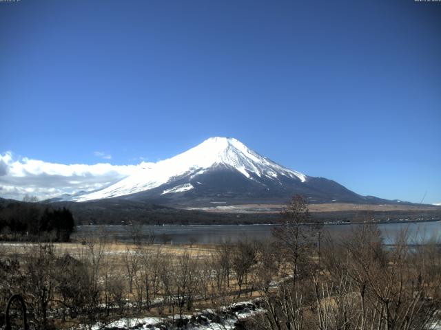 山中湖からの富士山